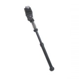 Cric reglabil cu prindere pe mijloc, din aluminiu, reglare 24 -28 , culoare negru