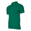 Tricou bumbac polo / verde - s