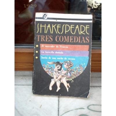 TRES COMEDIAS , WILLIAM SHAKESPEARE foto