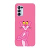 Husa compatibila cu Oppo A96, Viceversa, model Sweety Pink Panther, Silicon, TPU, Transparent, Carcasa