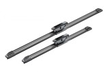 Stergator parbriz Bosch Aerotwin 3397014095, cauciuc+grafit, tip plat, lungime 475/450mm, Carlig/Universal, Renault Twingo III