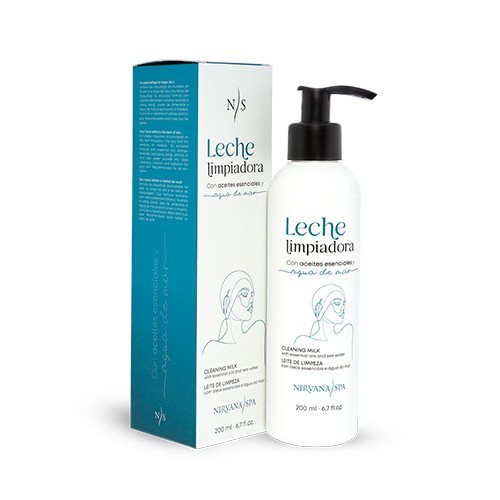 Lapte demachiant 200 ml, Nirvana Spa