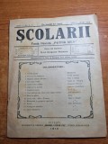 revista pentru copii - SCOLARII - aprilie-mai 1915