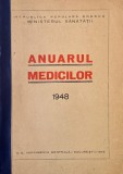 Anuarul medicilor 1948 carti vechi stare buna foarte buna anticariat