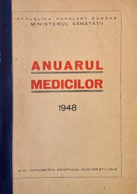 Anuarul medicilor 1948 foto