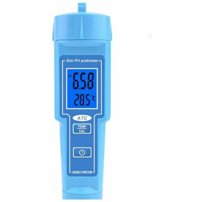 Tester multifunctional 2 in 1 pH-6118,pentru control nivel pH din solide, lichide si al temperaturii foto