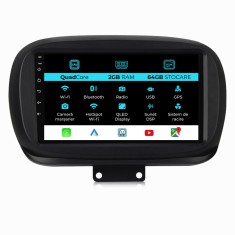 Navigatie Dedicata Fiat 500x (2014 - 2020), 9Inch, 2Gb Ram, 64Gb Stocare, Carplay