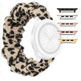 Curea textila elastica, compatibila Apple Watch 9|8|7|6|5|4|3|2|1 Series, 41mm|40mm|38mm, Scrunchies 8