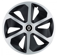 Set 4 capace roti pentru Renault Nou, model Roco Mix, R16
