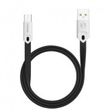 CABLU DE DATE MCDODO, GORGEOUS SERIES, USB LA MICROUSB, 1M 2,4A CA-0833, NEGRU BLISTER