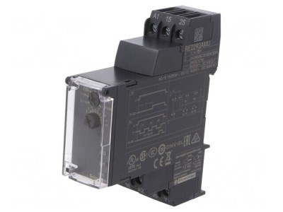 Timer Programabil DPDT 0,05s-100h 250VAC/8A 24-240VAC 24VDC IP20 foto