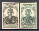 India Franceza.1945 F.Eboue-guvernator SI.972