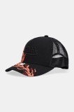 Von Dutch sapca culoarea negru, cu imprimeu, 7030858