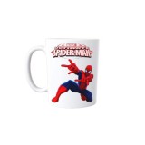 Cana alba personalizata Spiderman, INOVATIX&reg;. 330ml