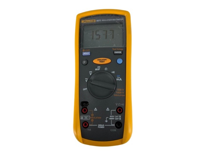 Fluke 1577 &ndash; Tester de Izolație și Multimetru pentru Aplicații Industriale