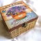 Cutie lemn decorata cu flori de lavanda 26368
