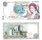 Insula Man Isle of Man 5 Pounds 2015 P-48 UNC
