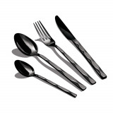 Set Tacamuri 24 piese Berlinger Haus negru lucios, BH 2622