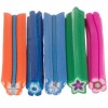 Bețe decorative fimo - fluturaș, floare și stea, 5buc, INGINAILS