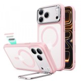 Husa MagSafe pentru Apple iPhone 18 Pro Max / 17 Pro Max, ESR, Classic Hybrid Kickstand, Roz Satinata