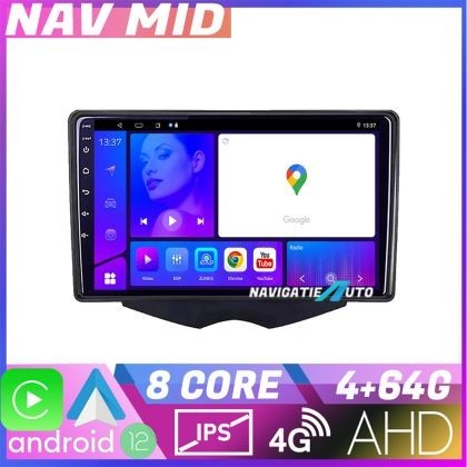 Navigatie Hyundai Veloster EDOTEC-LITE Android Ecran 720P Octa Core 4 64 Carplay CarStore Technology