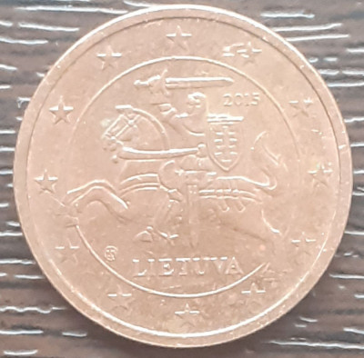 (M2119) MONEDA LITUANIA - 2 EUROCENT 2015 foto