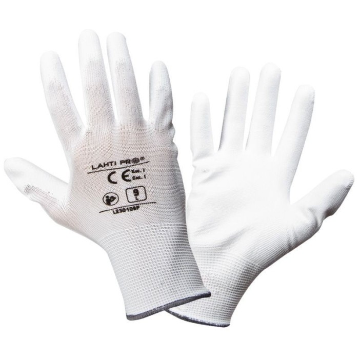 MANUSI POLIURETAN CU POLIESTER / DESCHIS - 7, LAHTI PRO, L230107P