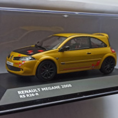 Macheta Renault Megane MK2 Facelift RS R26-R 2008 galben - Norev 1/43