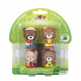 Cumpara ieftin Familia de ursuleti Browny - Pawpaw Family - Set figurine joc de rol