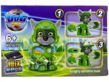 Set Constructie Paw Patrol Rocky MG1041-4, Piese Mici, Plastic, Recomandat 6+ Ani