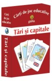 Tari si capitale. Carti de joc educative