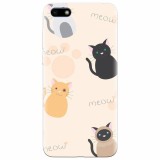 Husa silicon pentru Huawei Y5 Prime 2018, Meow