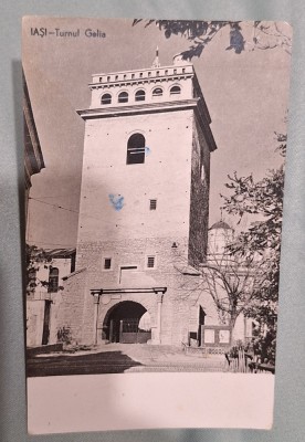 Carte Postala timbrata, corespondenta, Iasi - Turnu Galia foto