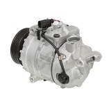 Compresor aer conditionat VW Phaeton (3D2), 2003-2016, motorizare 3.0 TDI, 165kw/171kw/176kw, 5.0 TDI, 230kw, diesel, rola curea 100 mm, 6 caneluri,