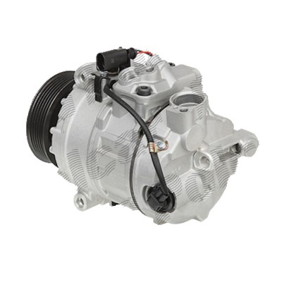 Compresor aer conditionat VW Phaeton (3D2), 2003-2016, motorizare 3.0 TDI, 165kw/171kw/176kw, 5.0 TDI, 230kw, diesel, rola curea 100 mm, 6 caneluri, foto