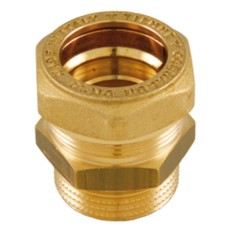 Racord drept Cobrasun Tiemme, alama, filet exterior, DN 16 mm, 1/2&amp;quot; foto