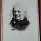 Fotografie tip CDV, barbat cu ochelari, inceput de secol XX