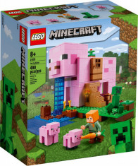 LEGO Minecraft - Casa purcelusilor 21170, 490 piese foto