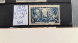 1939-Franta-YT427 - MH, Nestampilat