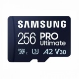 MEMORII. SD CARD Samsung MICROSDXC PRO ULTIMATE 256GB UHS1 &quot;MB-MY256SB/WW&quot; (timbru verde 0.03 lei)