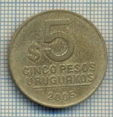 12130 MONEDA -URUGUAY -5 PESOS URUGUAYOS -ANUL 2005 -STAREA CARE SE VEDE