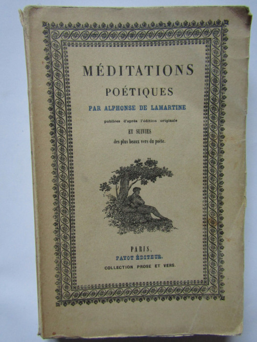 Alphonse de Lamartine - Meditations Poetiques