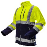 Cumpara ieftin Bluza polar de avertizare galben cu negru nr.52 Neo Tools 81-740-L HardWork ToolsRange