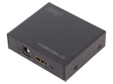 Splitter HDCP 1.3 Negru HDMI 4K