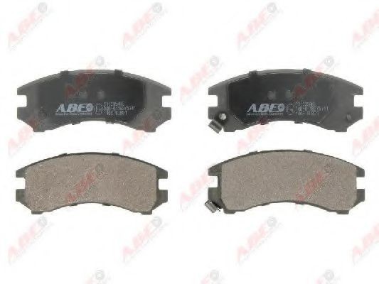 Set placute frana,frana disc SUZUKI SWIFT II Hatchback (EA, MA) (1989 - 2005) ABE C11035ABE