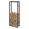 Suport lemne foc Stove AAFR-6602 Var 2 negru [en.casa] HausGarden Leisure