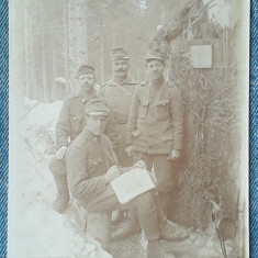 132 - Soldati pe front WW1/ Fotografie / carte postala