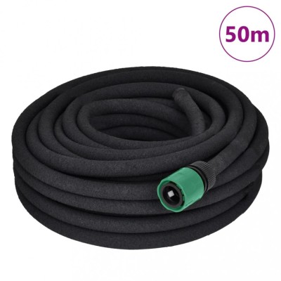 Furtun pentru grădină cu micropori cu conector 1/2&amp;quot; 50 m foto
