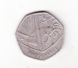 Bnk mnd Marea Britanie Anglia 50 pence 2014, Europa