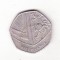 bnk mnd Marea Britanie Anglia 50 pence 2014